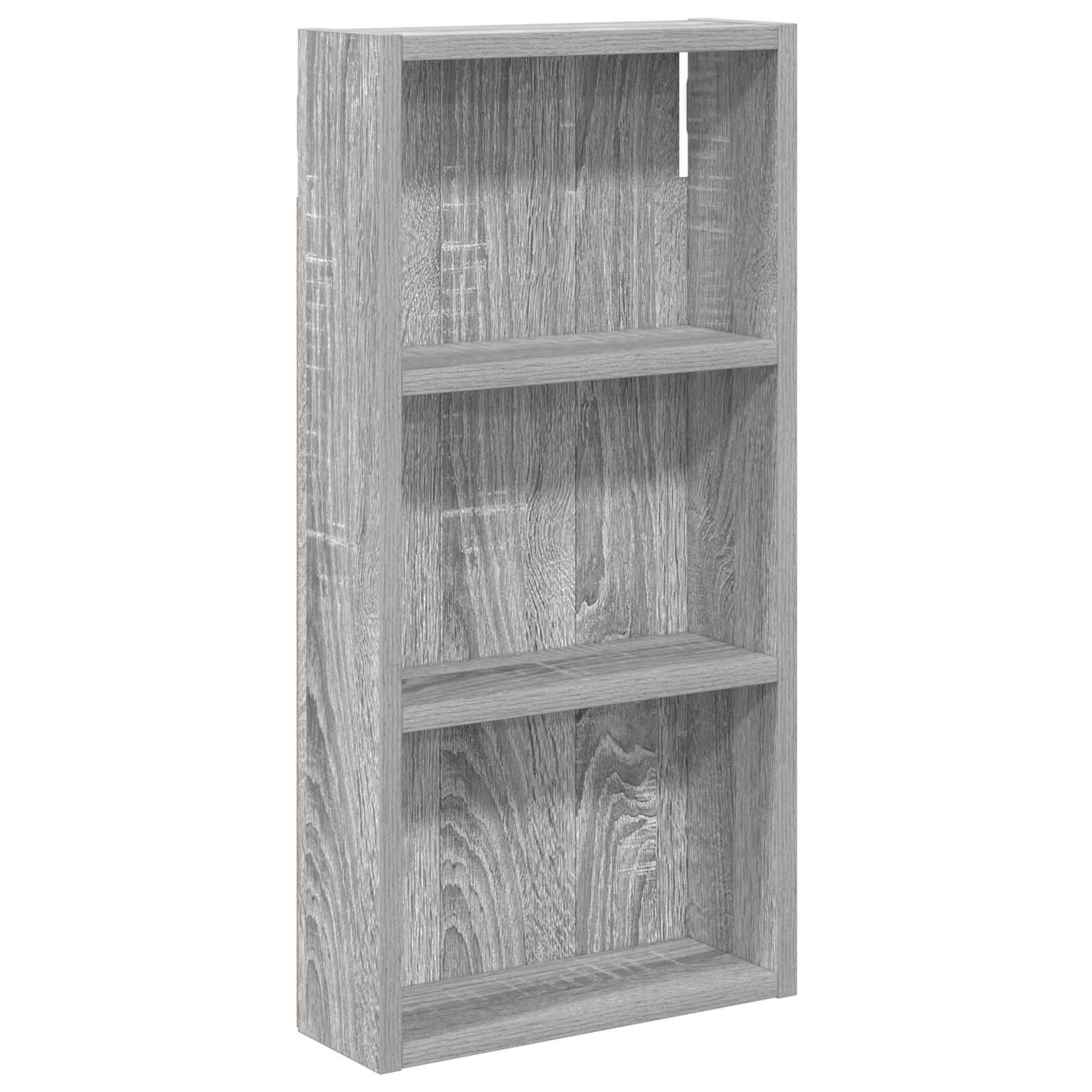 vidaXL Badezimmer-Wandschrank Graues Sonoma 30 x 10 x 60,5 cm