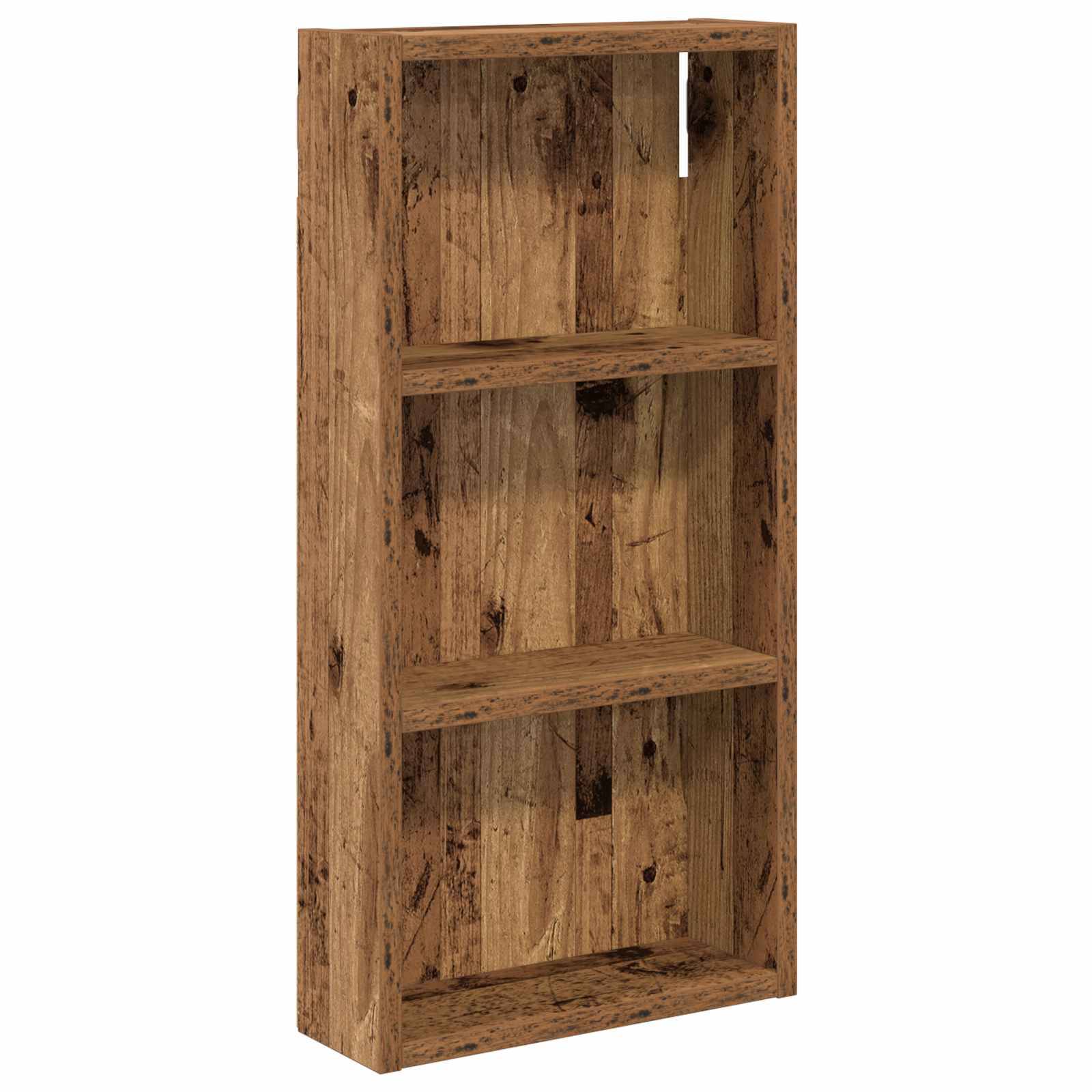 vidaXL Badezimmer-Wandschrank Altholz 30 x 10 x 60,5 cm Holzwerkstoff