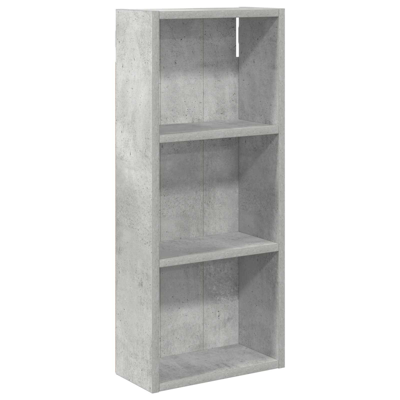 vidaXL Badezimmer-Wandschrank Betongrau 30 x 14 x 70 cm Holzwerkstoff