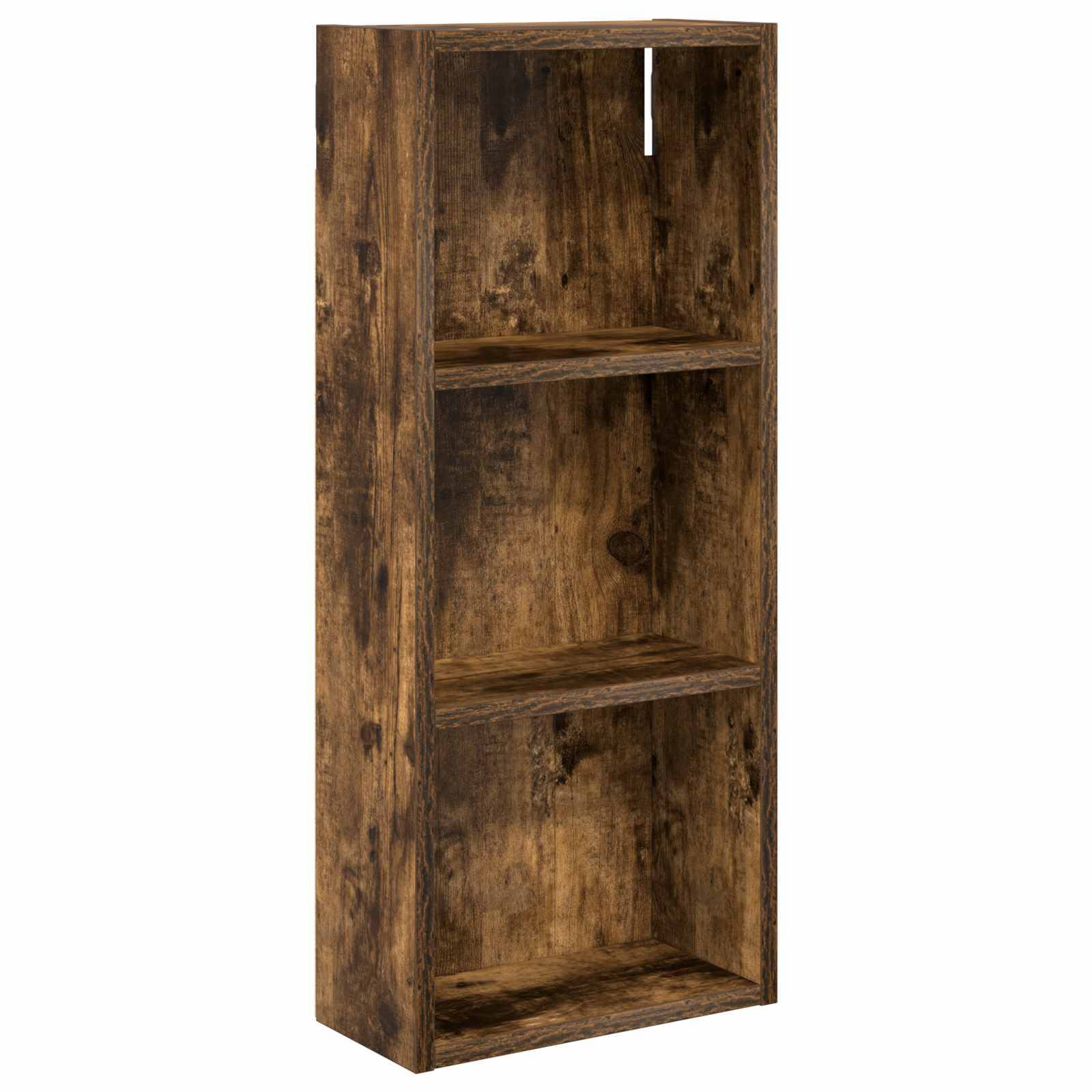 vidaXL Badezimmer-Wandschrank Geräucherte Eiche 30 x 14 x 70 cm