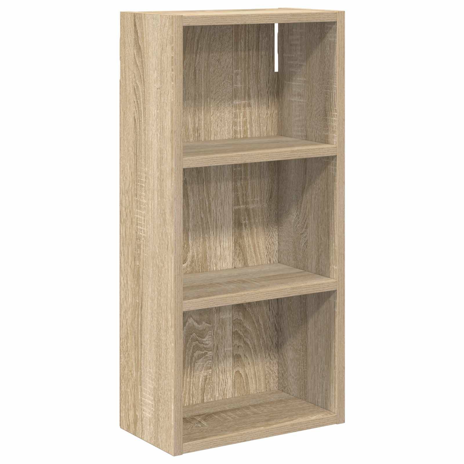 vidaXL Badezimmer-Wandschrank mit Regal Sonoma-Eiche 30 x 16 x 62,5 cm