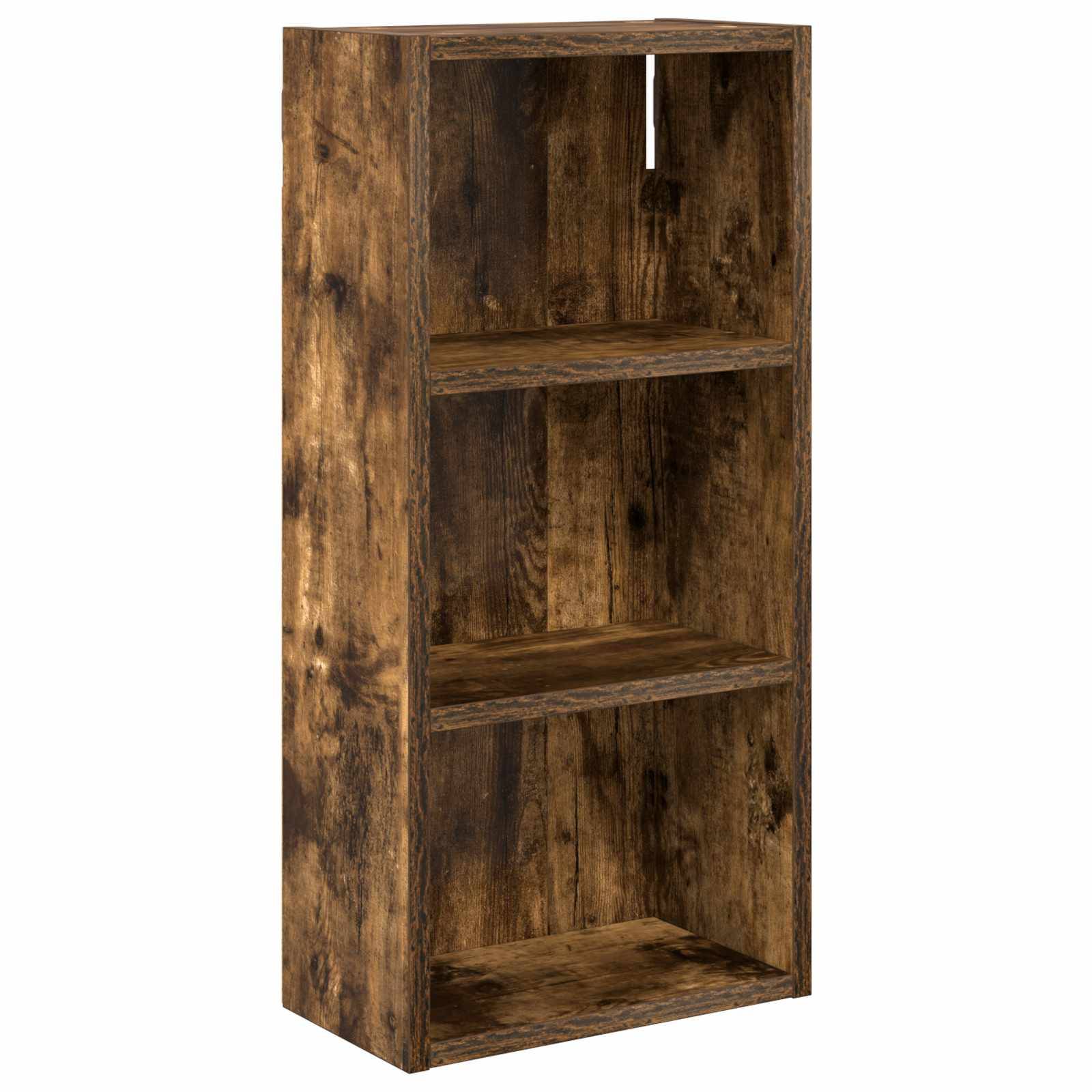 vidaXL Badezimmer-Wandschrank Geräucherte Eiche 30 x 16 x 62,5 cm