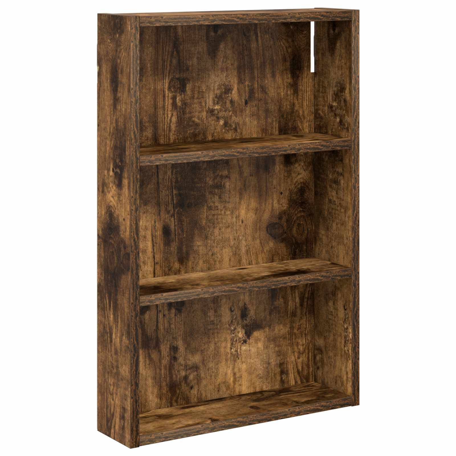vidaXL Badezimmer-Wandschrank Geräucherte Eiche 40 x 10 x 60,5 cm