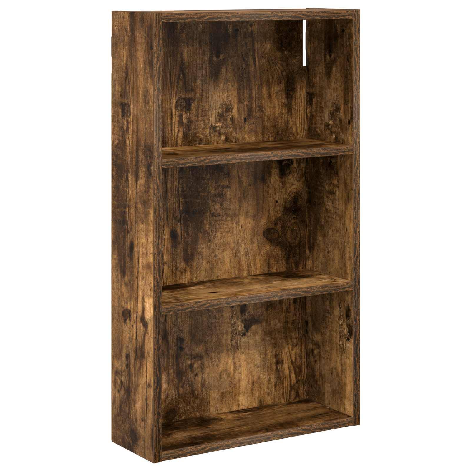 vidaXL Badezimmer-Wandschrank Geräucherte Eiche 40 x 14 x 70 cm