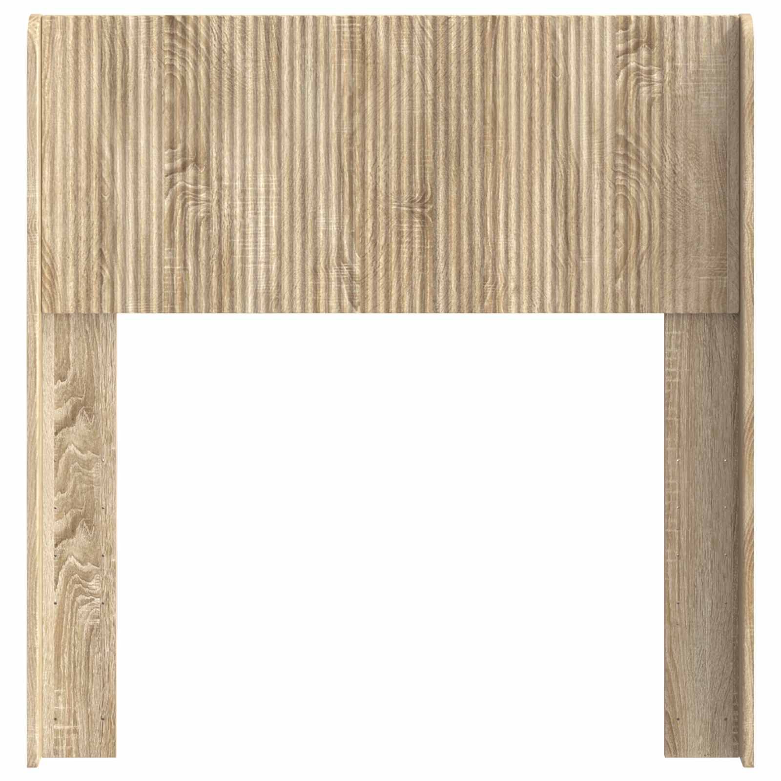 vidaXL Kopfteil Sonoma-Eiche Holzwerkstoff