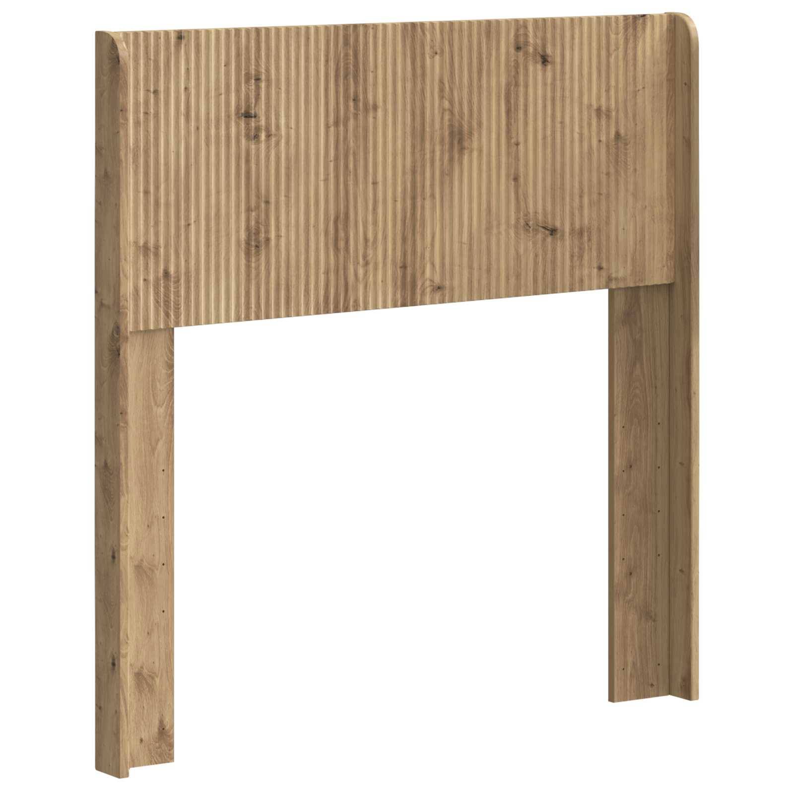 vidaXL Kopfteil Artisan-Eiche PB