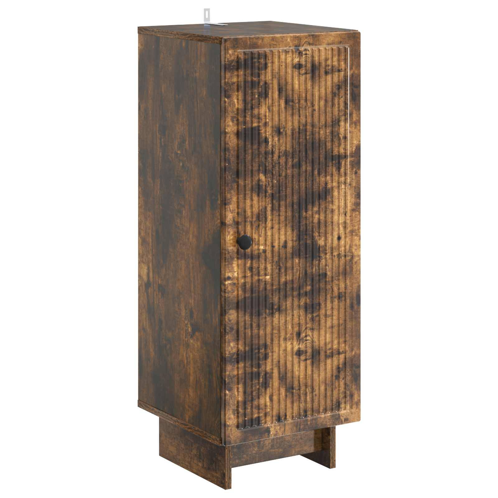 vidaXL Schrank Geräucherte Eiche 33 x 34,5 x 90 cm Holzwerkstoff