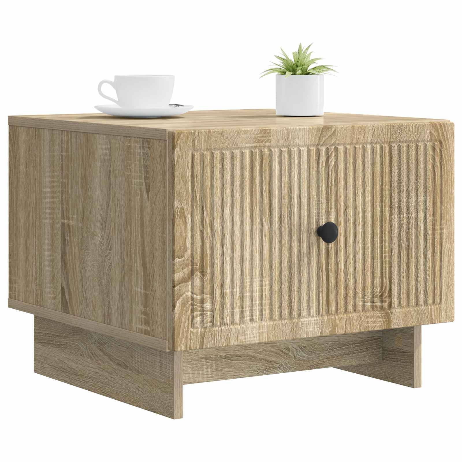 vidaXL Couchtisch Sonoma-Eiche 49 x 50 x 40 cm Holzwerkstoff