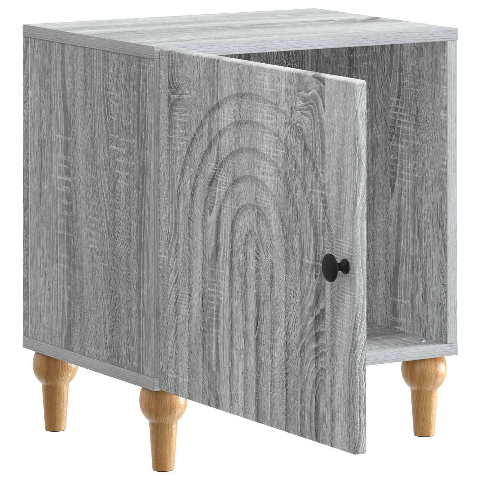 vidaXL Nachttisch Graues Sonoma 43 x 34,5 x 50 cm Holzwerkstoff