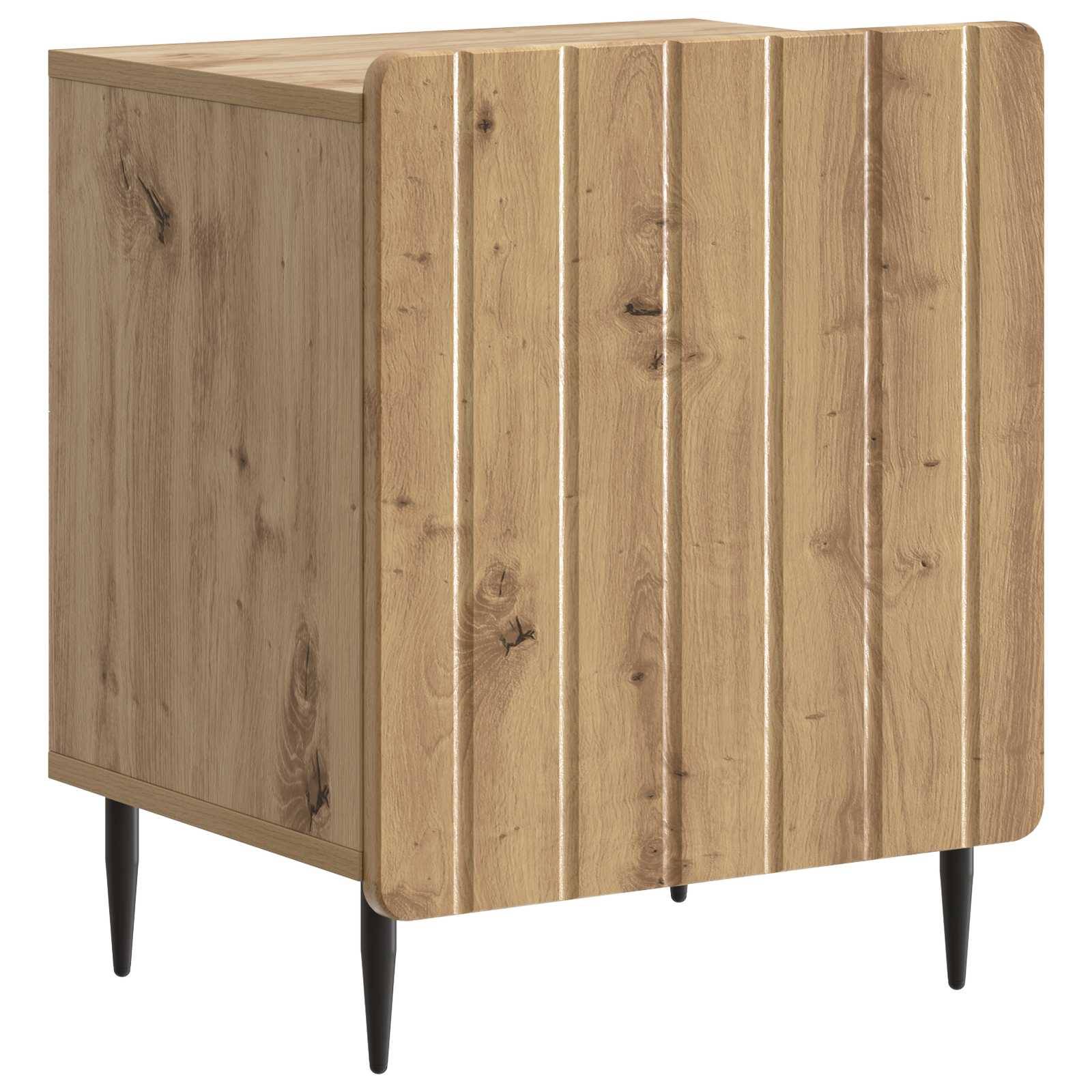 vidaXL Nachttisch 2 pcs Artisan-Eiche 43 x 34,5 x 52 cm Holzwerkstoff