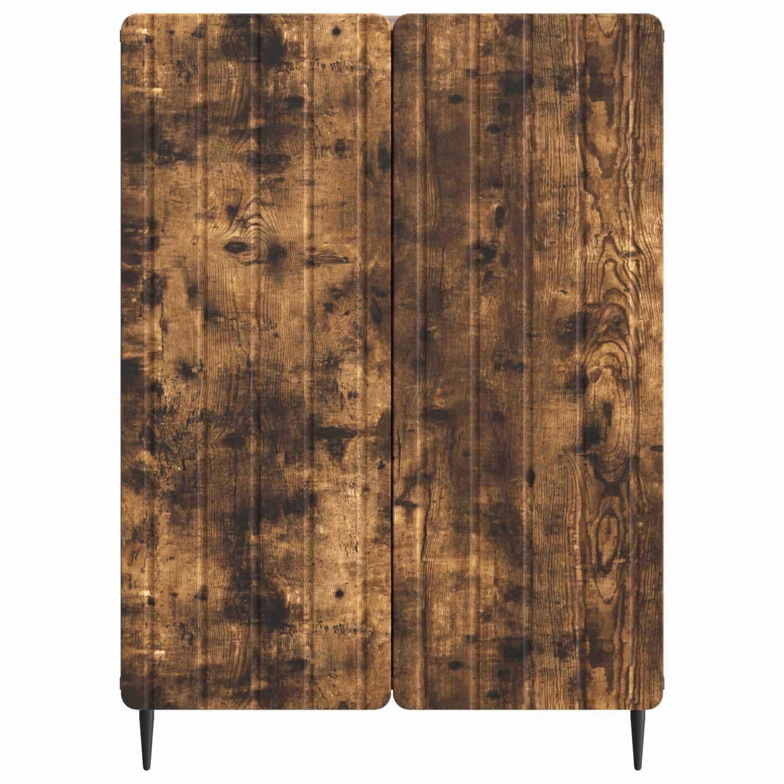 vidaXL Sideboard Geräucherte Eiche 66 x 34,5 x 92 cm Holzwerkstoff
