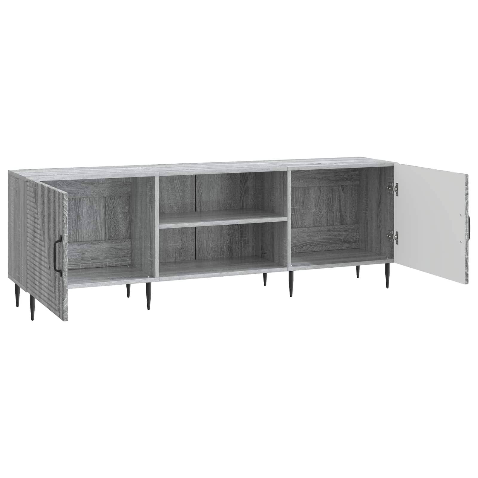vidaXL TV-Schränk Graues Sonoma 150 x 31 x 50 cm Holzwerkstoff