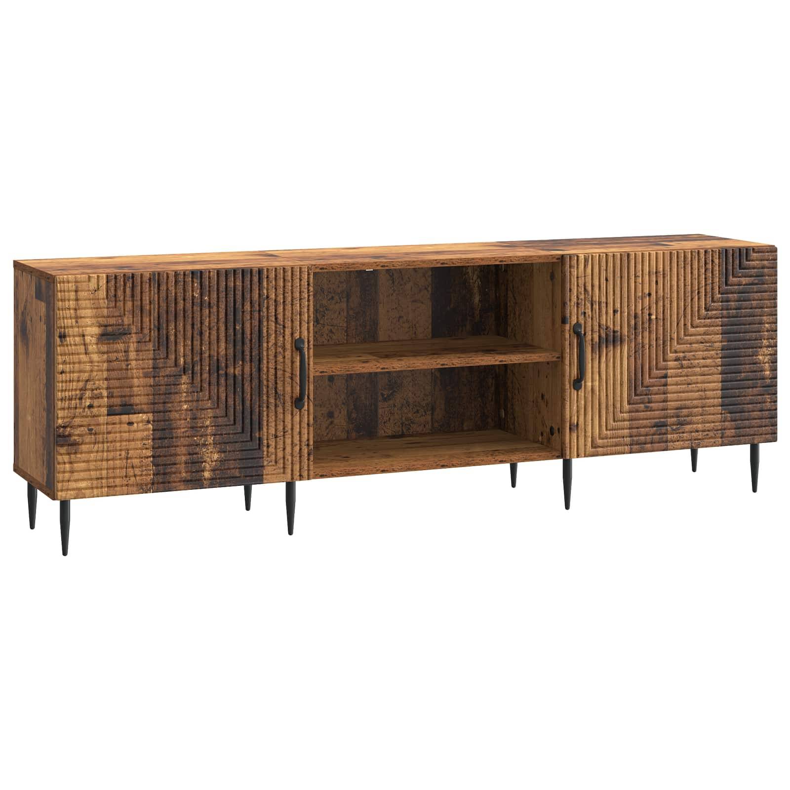 vidaXL TV-Schränk Altholz 150 x 31 x 50 cm Holzwerkstoff