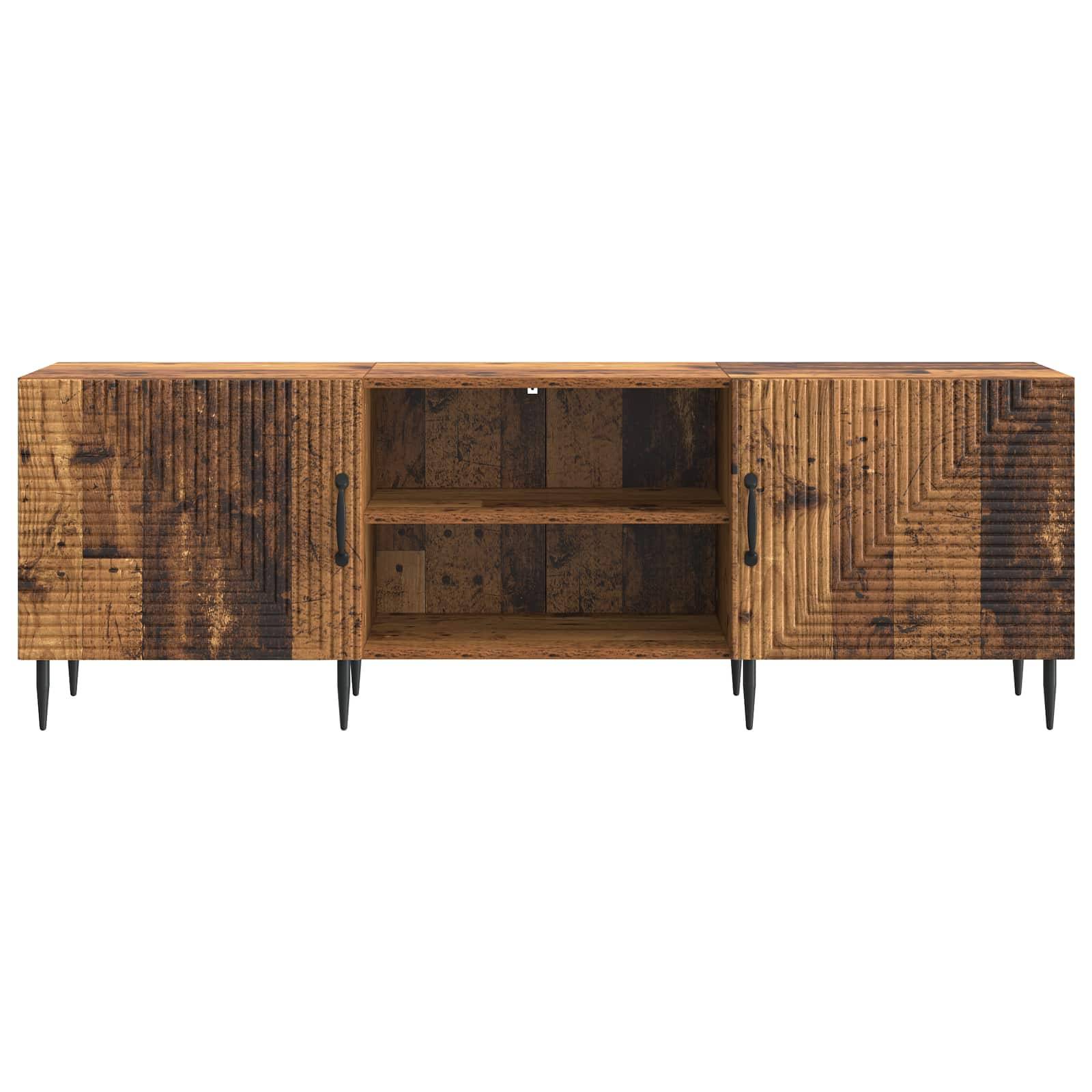 vidaXL TV-Schränk Altholz 150 x 31 x 50 cm Holzwerkstoff