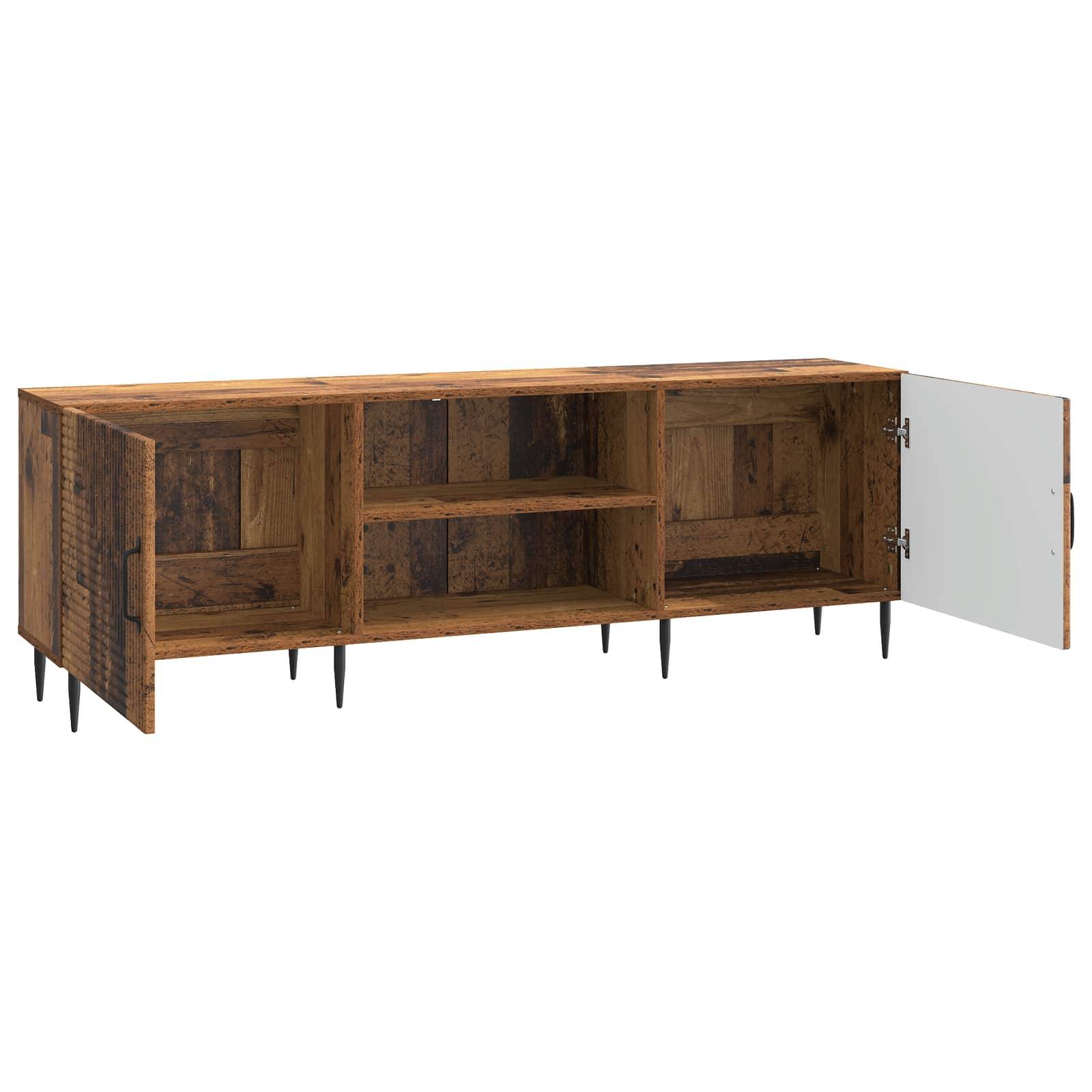 vidaXL TV-Schränk Altholz 150 x 31 x 50 cm Holzwerkstoff