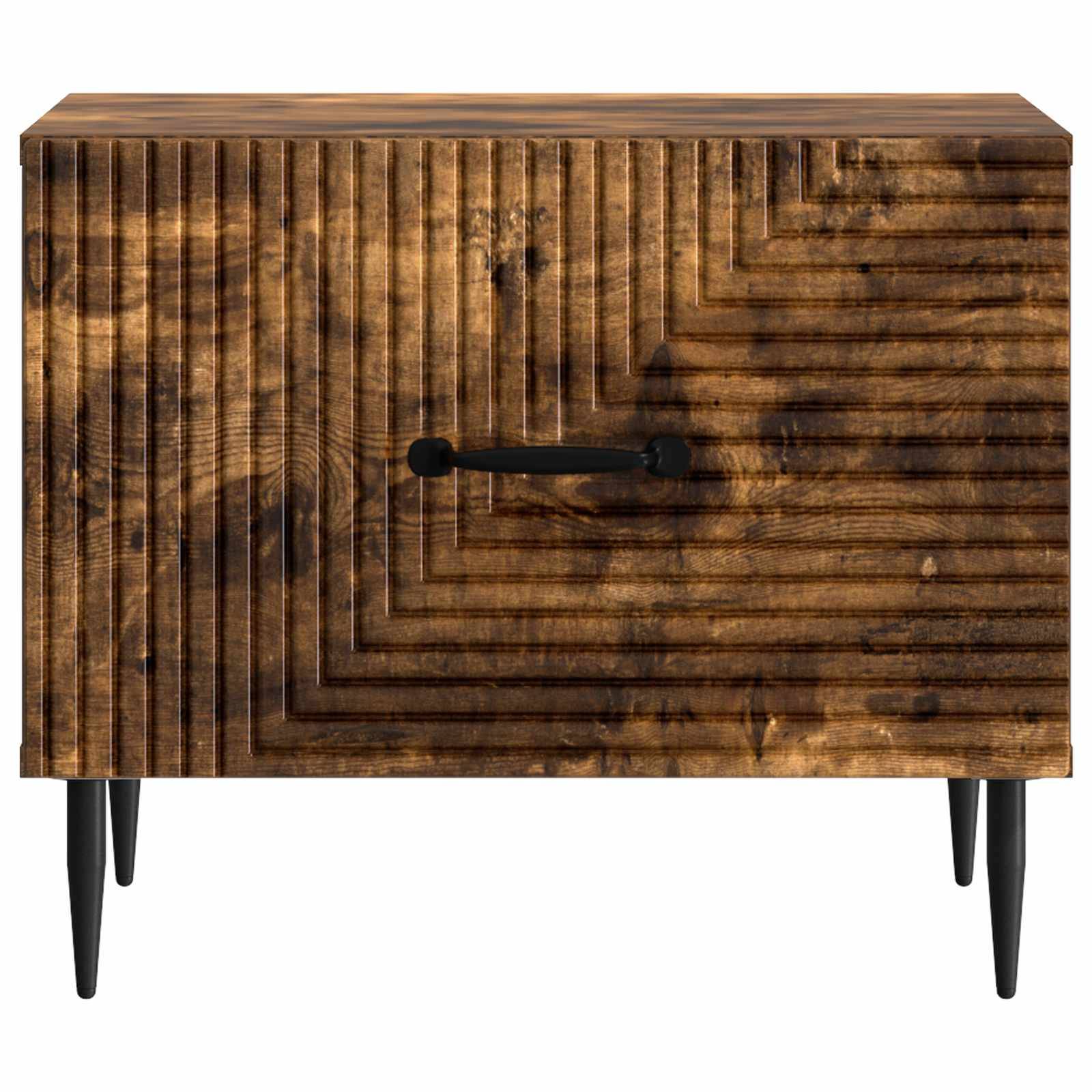 vidaXL Couchtisch Geräucherte Eiche 49 x 50 x 40 cm Holzwerkstoff
