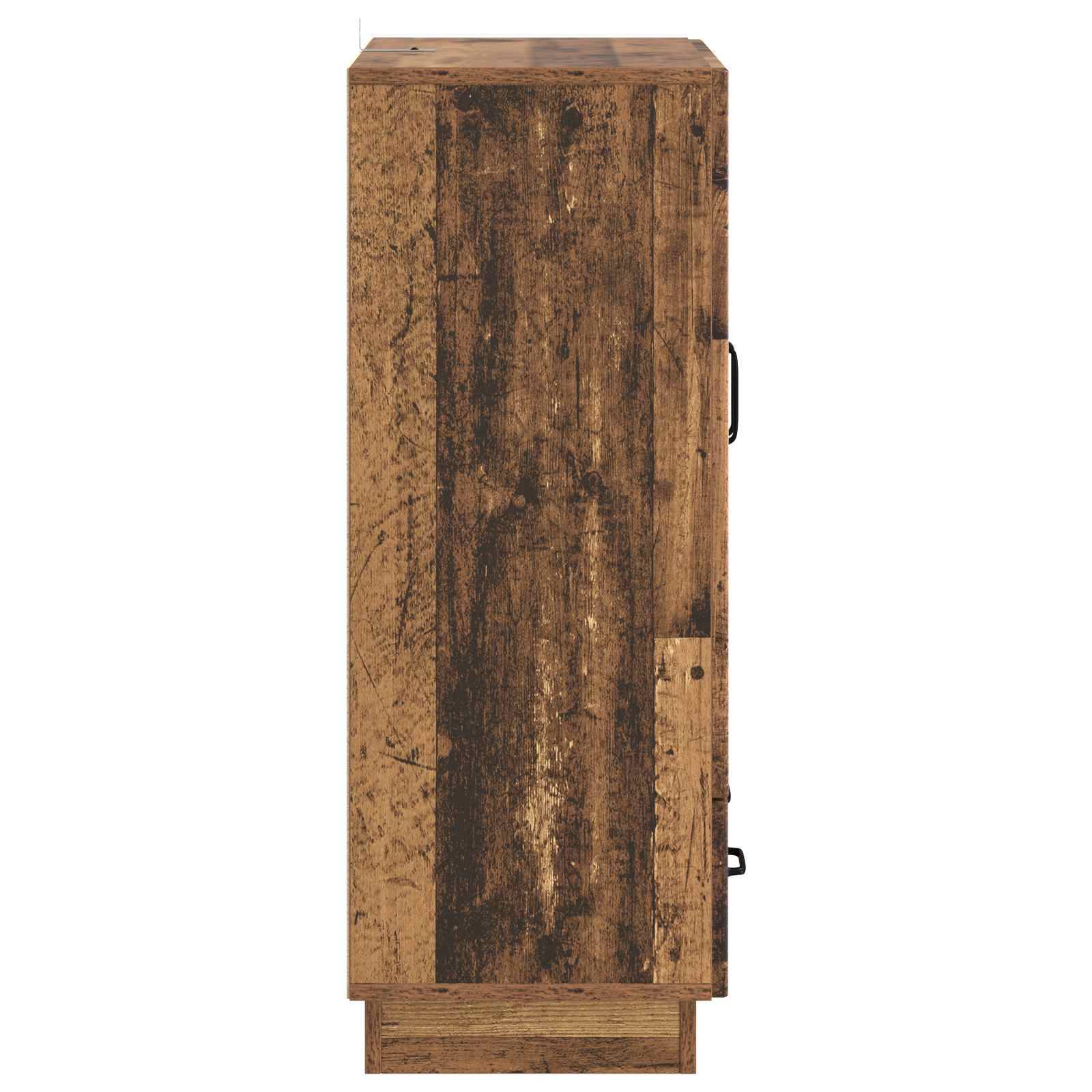 vidaXL Sideboard Altholz 66 x 34,5 x 92 cm Holzwerkstoff