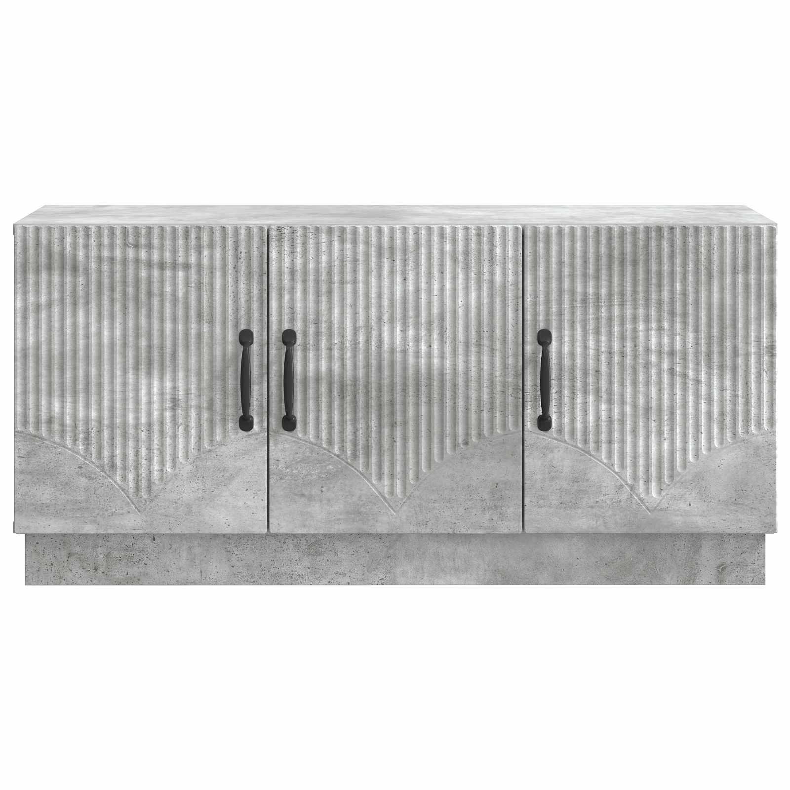 vidaXL TV-Schränk Betongrau 99 x 34,5 x 47 cm Holzwerkstoff