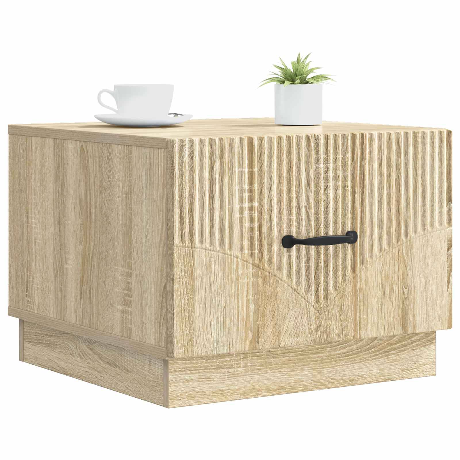 vidaXL Couchtisch Sonoma-Eiche 49 x 50 x 37 cm Holzwerkstoff