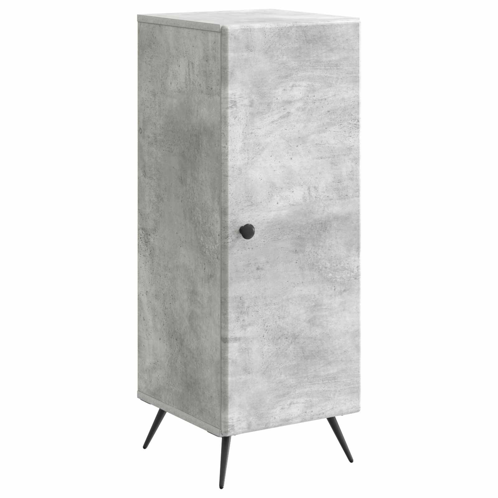 vidaXL Sideboard Betongrau 33 x 34,5 x 90 cm Holzwerkstoff
