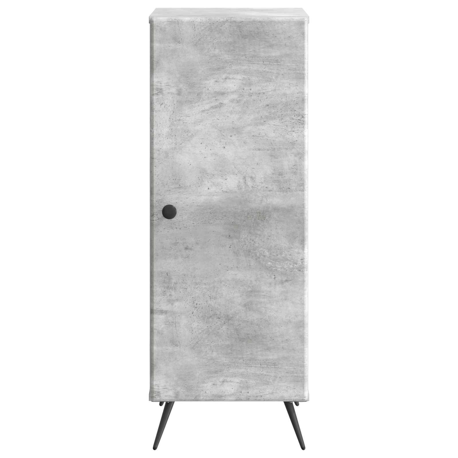 vidaXL Sideboard Betongrau 33 x 34,5 x 90 cm Holzwerkstoff
