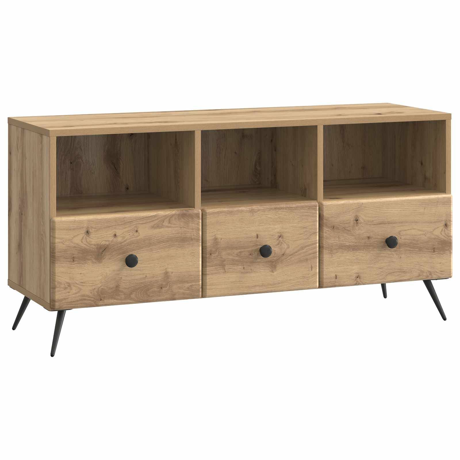 vidaXL TV-Schränk Artisan-Eiche 102 x 34,5 x 50 cm Holzwerkstoff