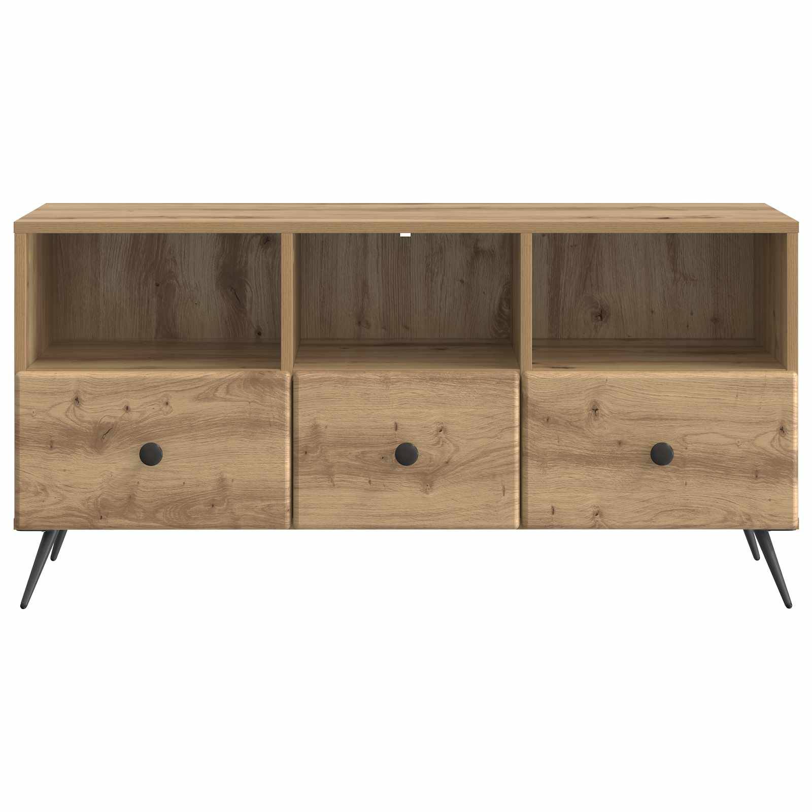 vidaXL TV-Schränk Artisan-Eiche 102 x 34,5 x 50 cm Holzwerkstoff