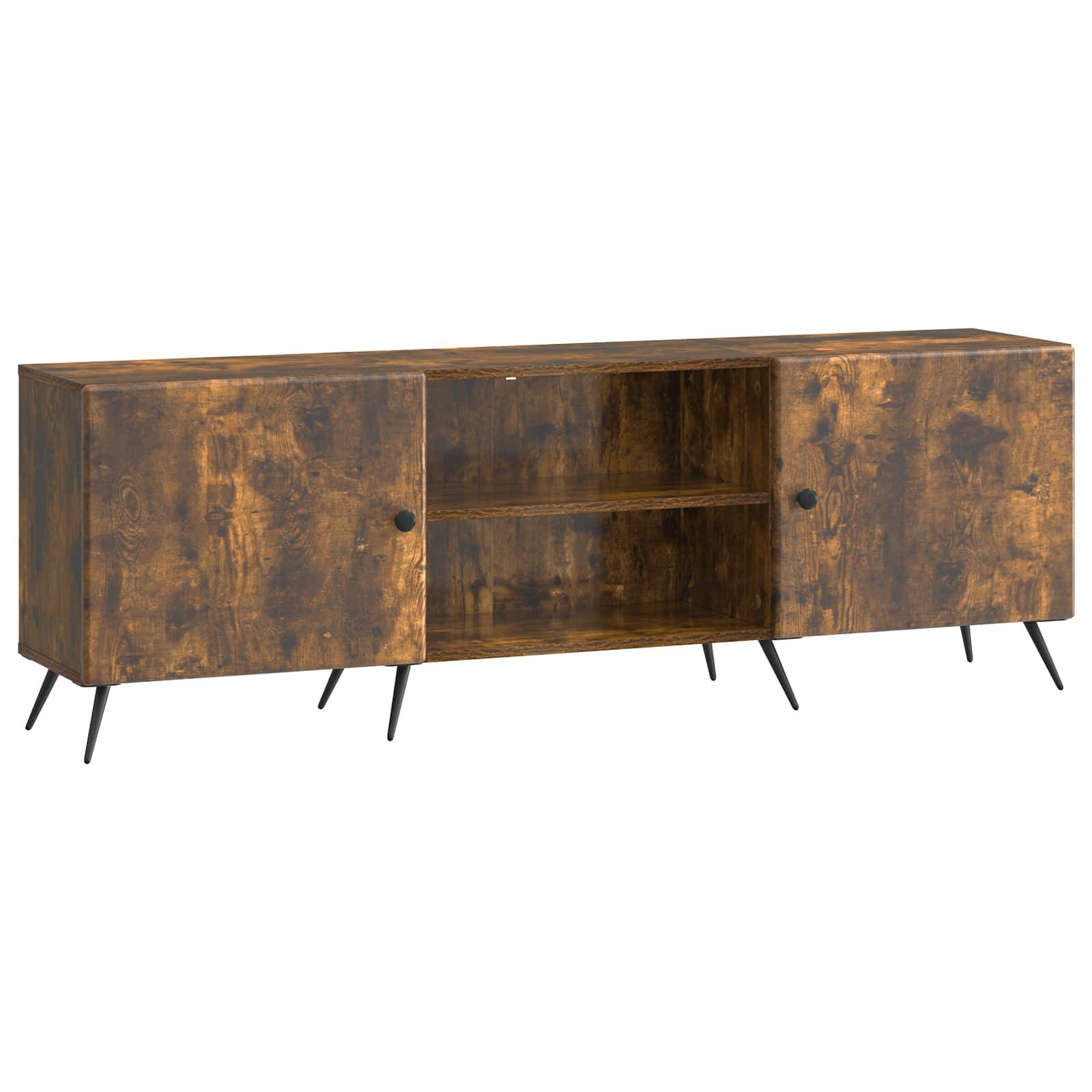 vidaXL TV-Schränk Geräucherte Eiche 150 x 31 x 50 cm Holzwerkstoff