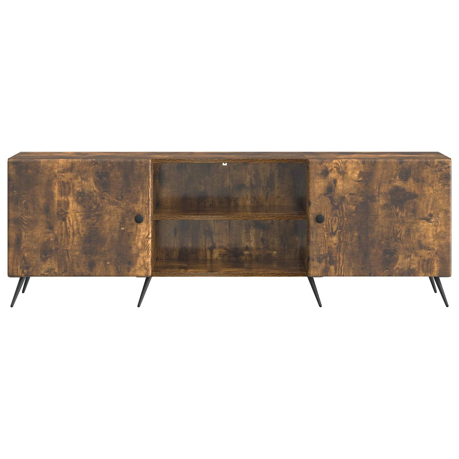 vidaXL TV-Schränk Geräucherte Eiche 150 x 31 x 50 cm Holzwerkstoff