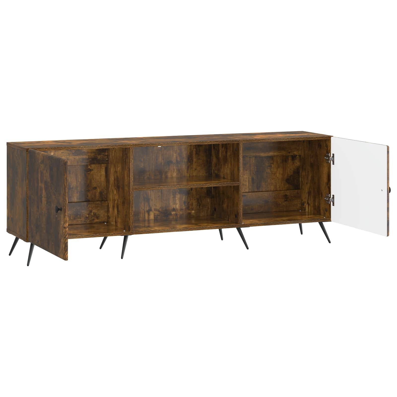 vidaXL TV-Schränk Geräucherte Eiche 150 x 31 x 50 cm Holzwerkstoff