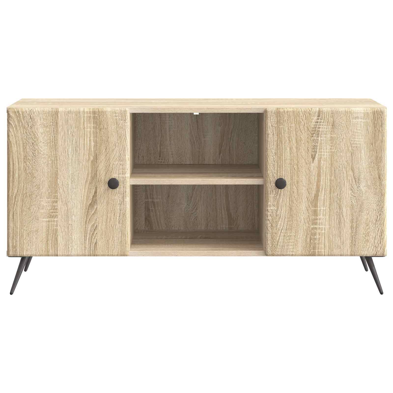 vidaXL TV-Schränk Sonoma-Eiche 102 x 34,5 x 50 cm Holzwerkstoff