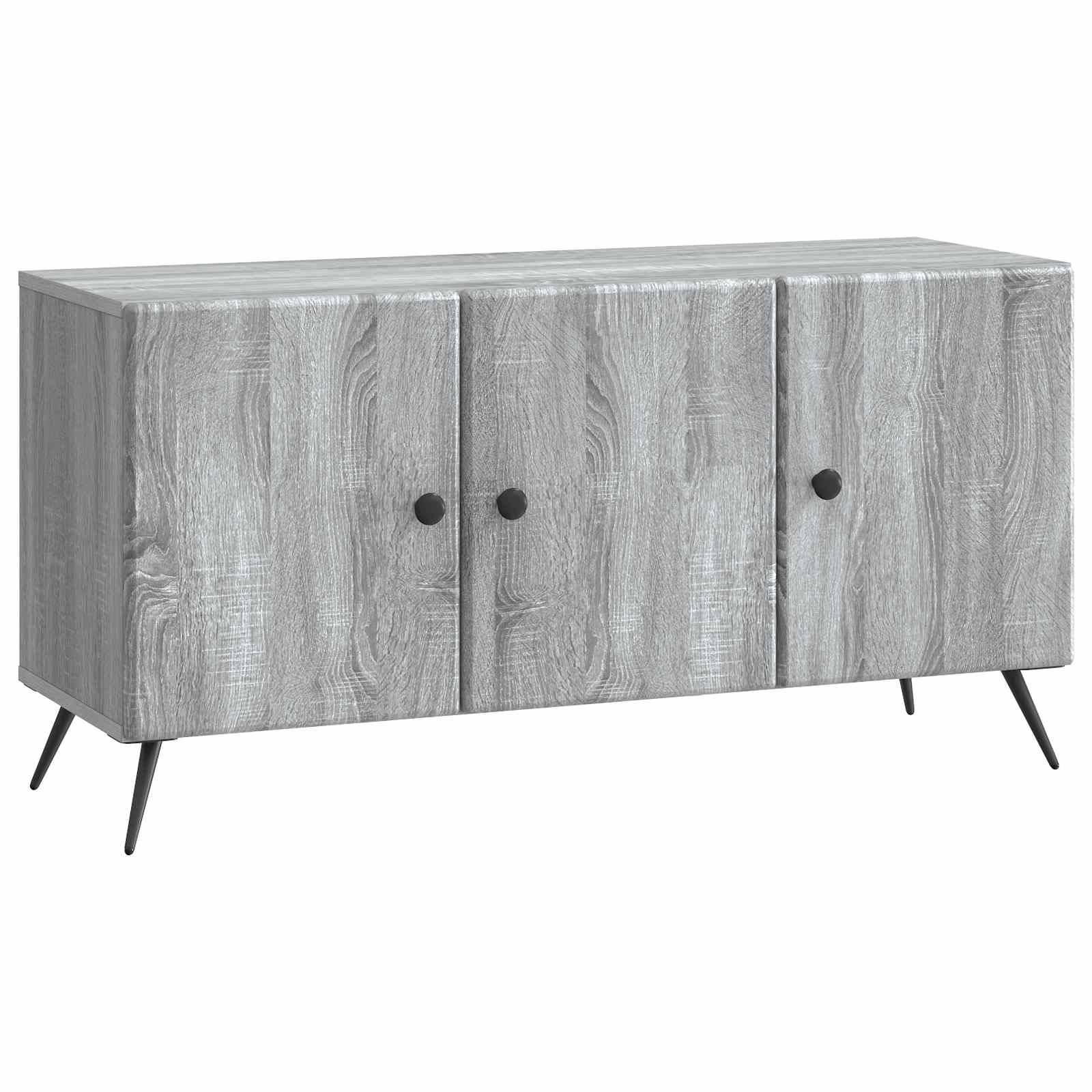 vidaXL TV-Schränk Graues Sonoma 99 x 34,5 x 50 cm Holzwerkstoff