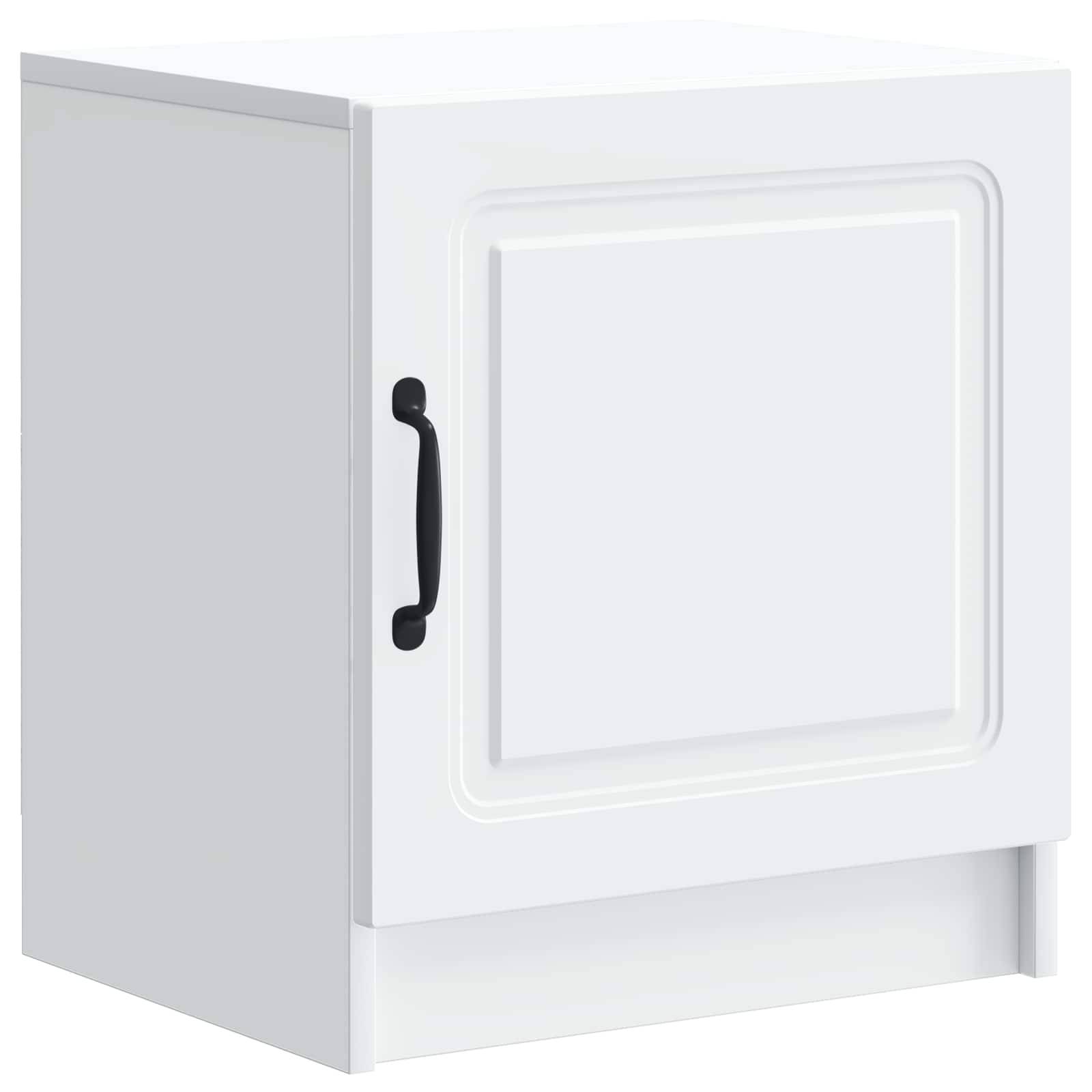 vidaXL Nachttisch 2 pcs Weiß 43 x 34,5 x 47 cm Holzwerkstoff