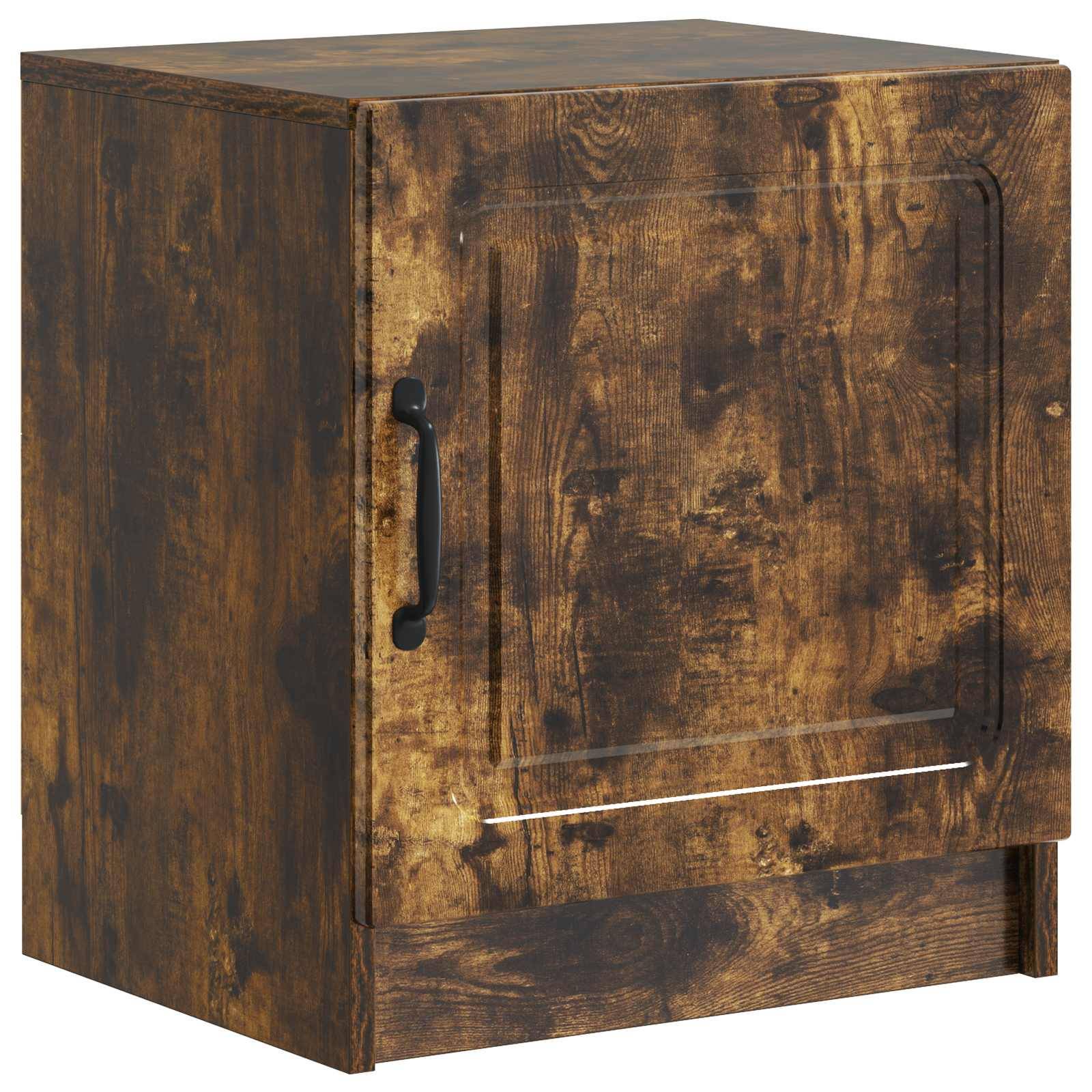 vidaXL Nachttisch Geräucherte Eiche 43 x 34,5 x 47 cm Holzwerkstoff