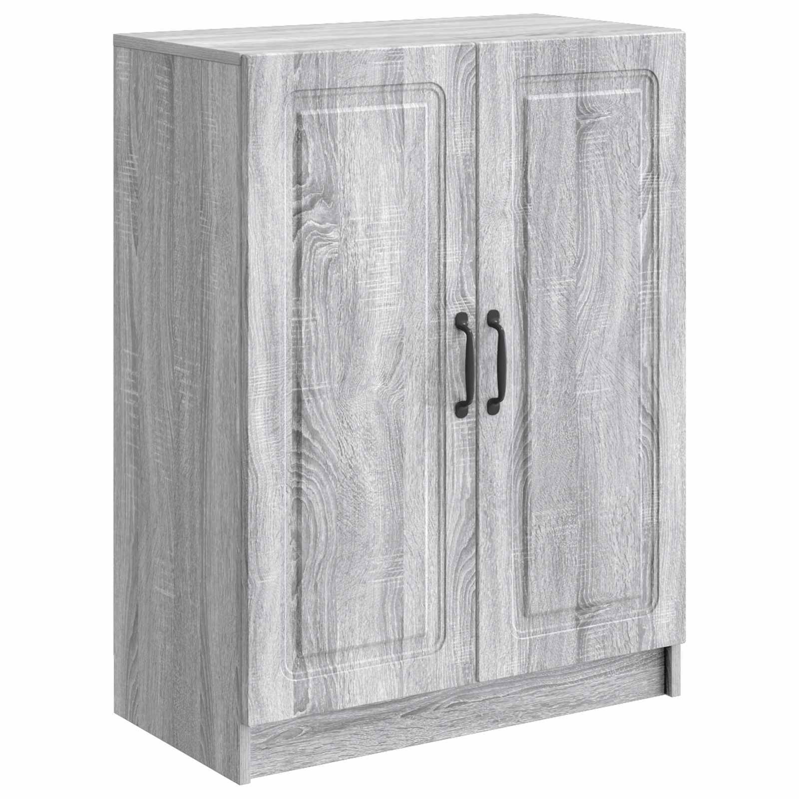 vidaXL Sideboard Graues Sonoma 66 x 34,5 x 87 cm Holzwerkstoff