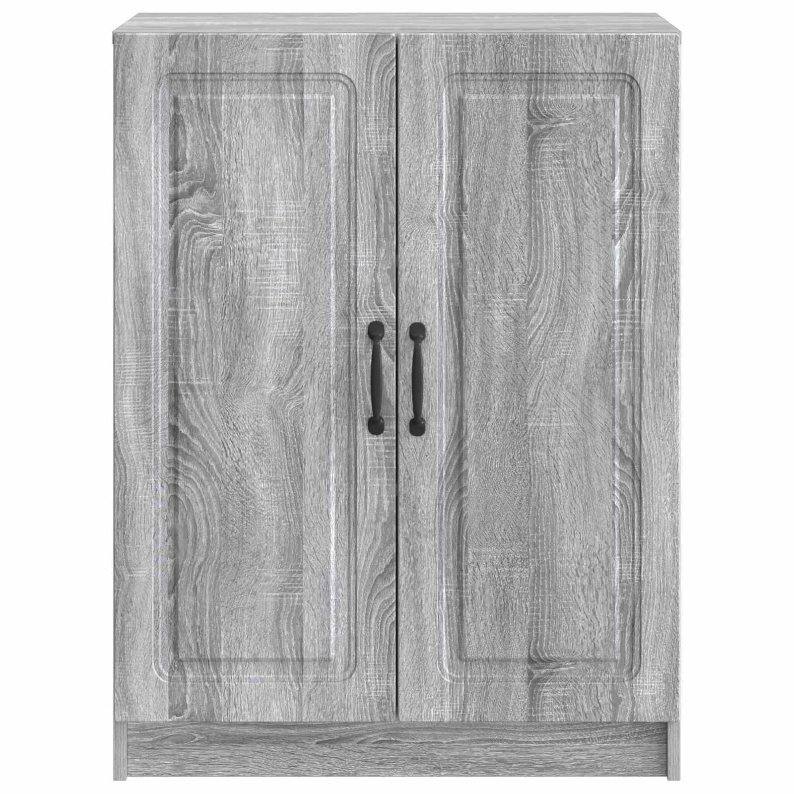 vidaXL Sideboard Graues Sonoma 66 x 34,5 x 87 cm Holzwerkstoff