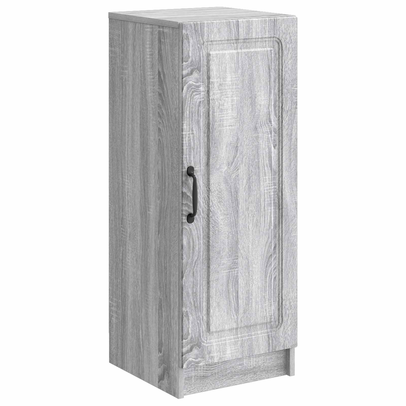 vidaXL Sideboard Graues Sonoma 33 x 34,5 x 87 cm Holzwerkstoff