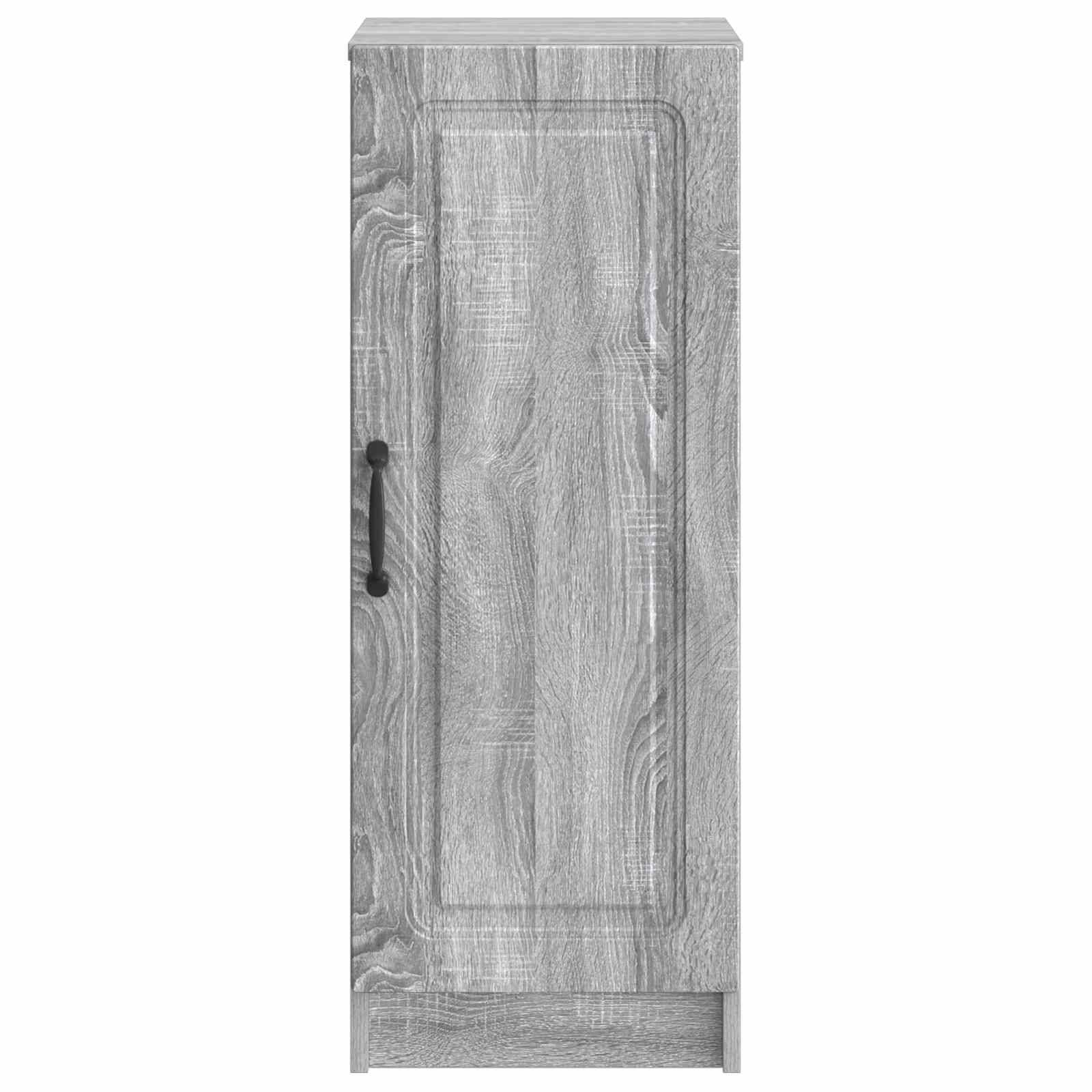 vidaXL Sideboard Graues Sonoma 33 x 34,5 x 87 cm Holzwerkstoff