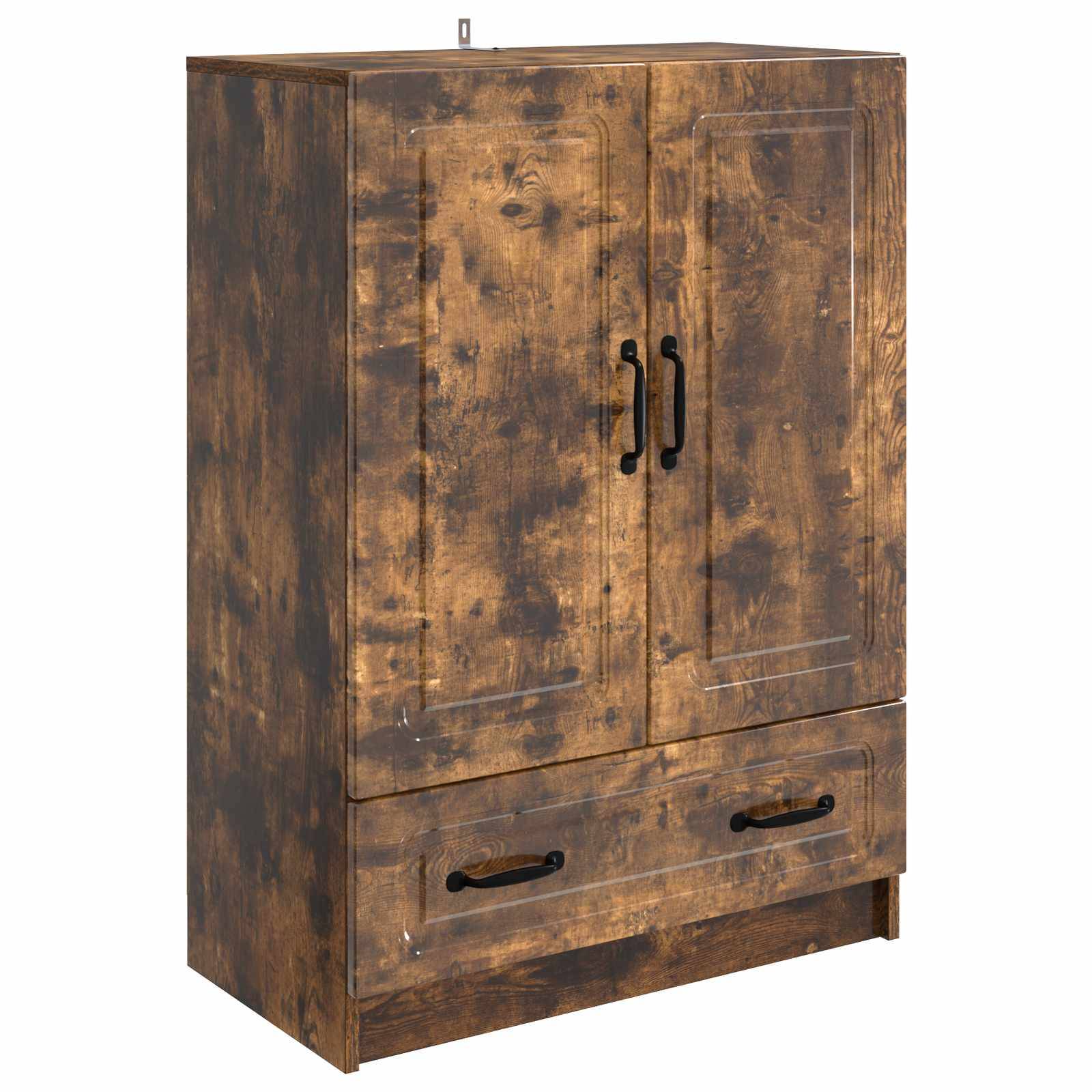 vidaXL Sideboard Geräucherte Eiche 66 x 34,5 x 92 cm Holzwerkstoff