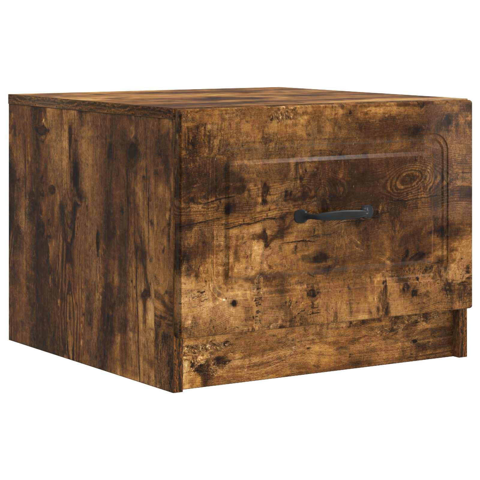 vidaXL Couchtisch Geräucherte Eiche 49 x 50 x 37 cm Holzwerkstoff