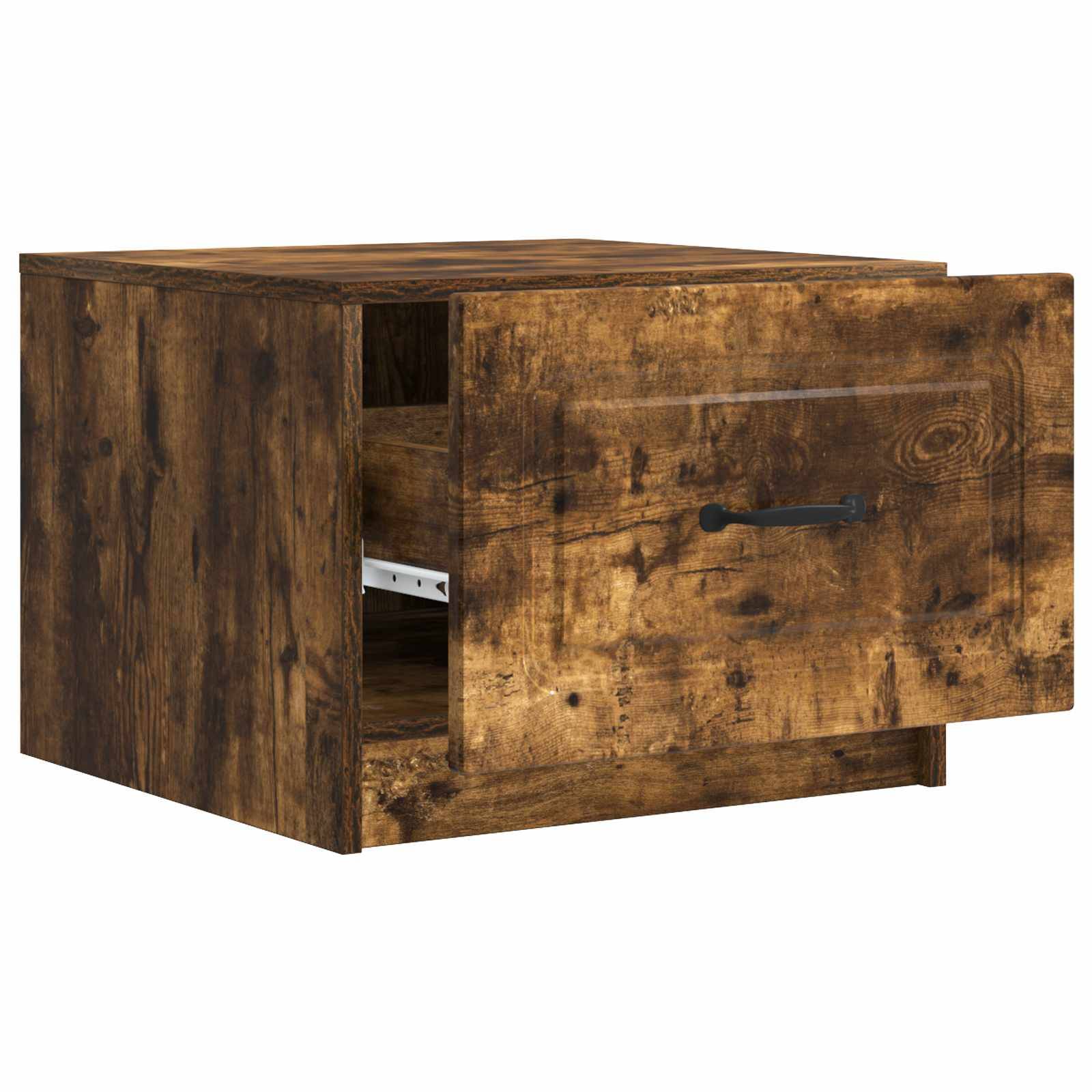 vidaXL Couchtisch Geräucherte Eiche 49 x 50 x 37 cm Holzwerkstoff