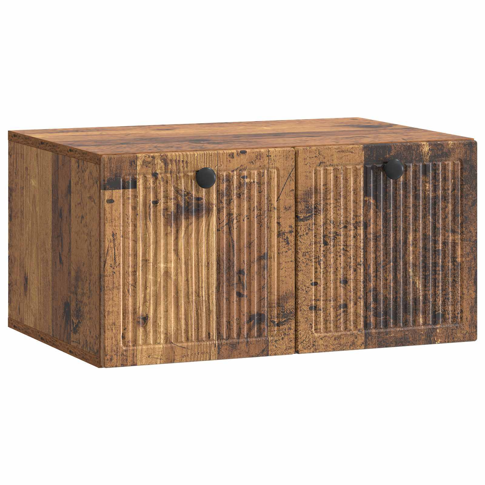 vidaXL Wandmontierter TV-Schrank Altholz 59,5 x 41 x 30 cm