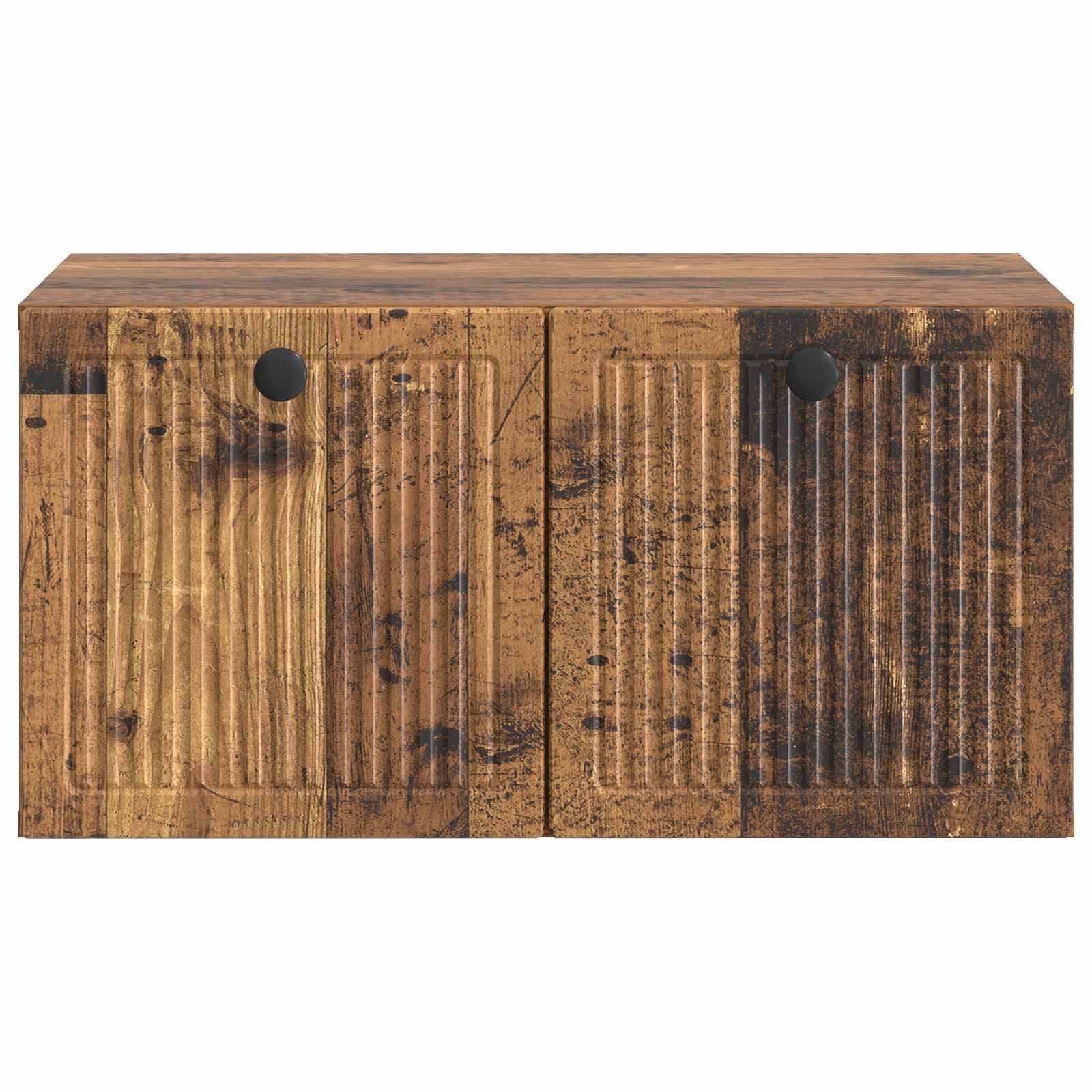 vidaXL Wandmontierter TV-Schrank Altholz 59,5 x 41 x 30 cm
