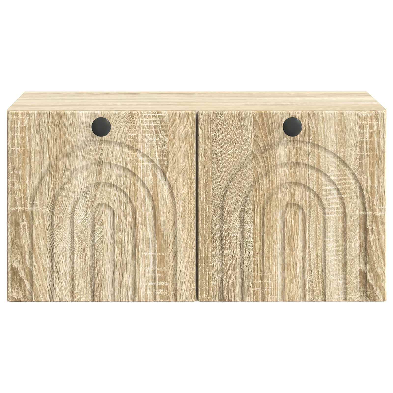 vidaXL Wandmontierter TV-Schrank Sonoma-Eiche 59,5 x 41 x 30 cm