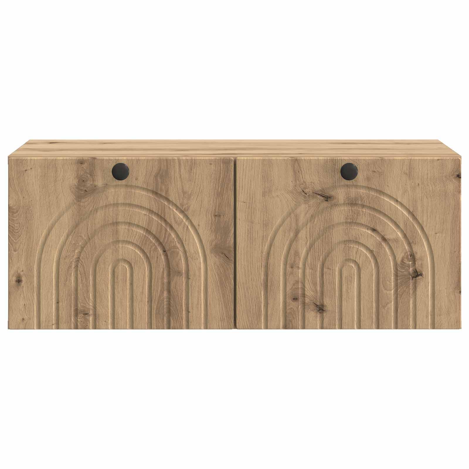 vidaXL Wandmontierter TV-Schrank Artisan-Eiche 78,5 x 41 x 30 cm