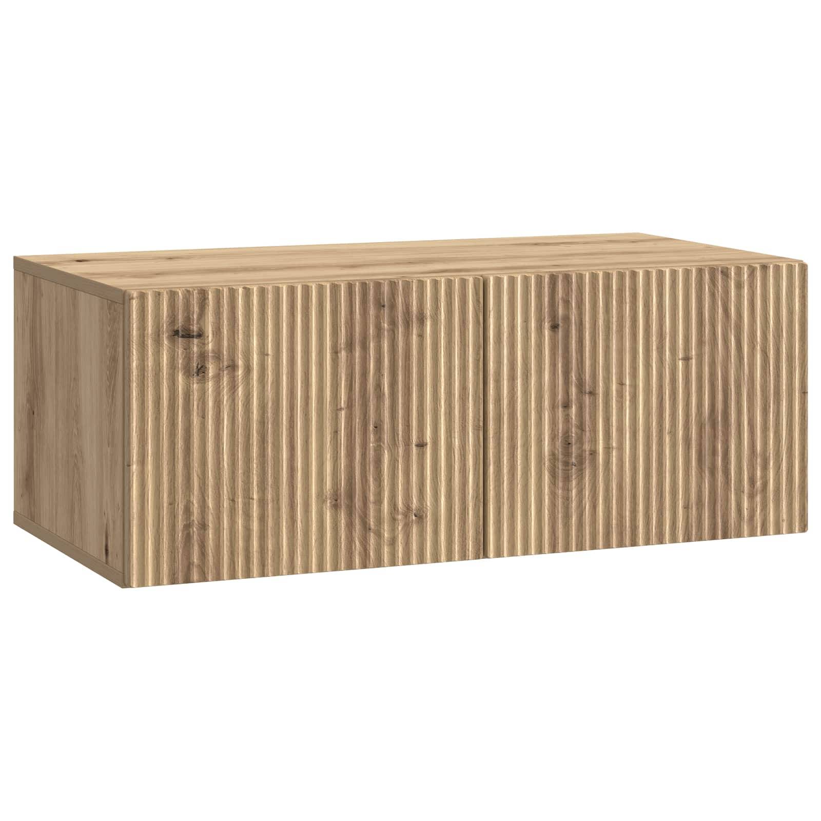vidaXL Wandmontierter TV-Schrank Artisan-Eiche 78,5 x 41 x 30 cm