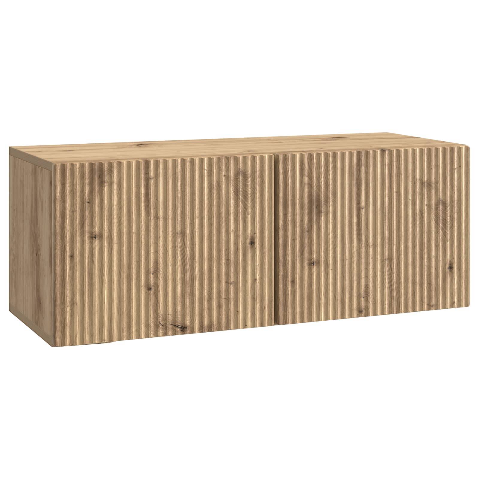 vidaXL Wandmontierter TV-Schrank Artisan-Eiche 78,5 x 31 x 30 cm