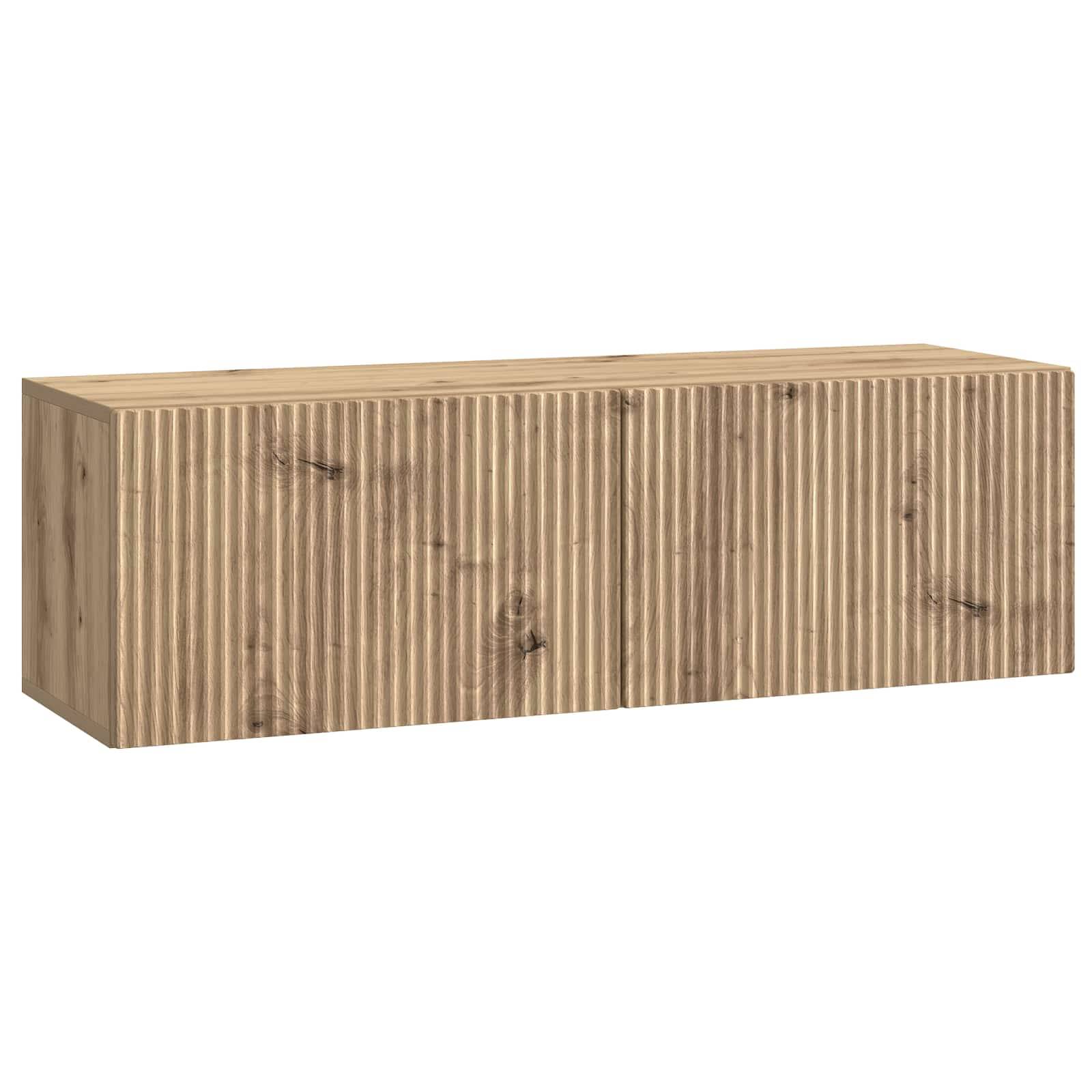 vidaXL Wandmontierter TV-Schrank Artisan-Eiche 98 x 31 x 30 cm
