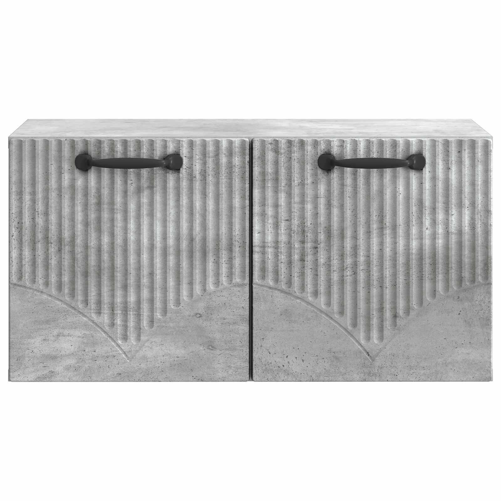 vidaXL Wandmontierter TV-Schrank Betongrau 59,5 x 31 x 30 cm