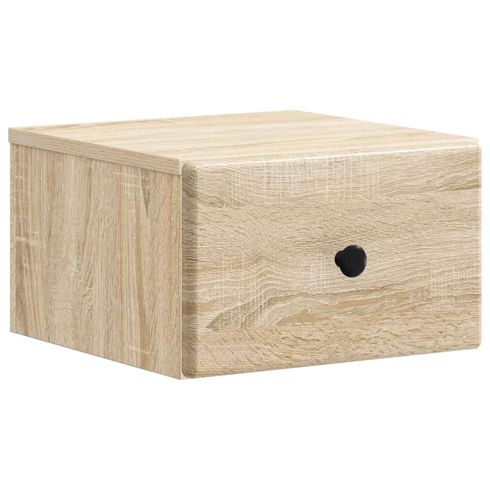 vidaXL Wandmontierter Nachttisch 2 pcs Sonoma-Eiche 34,5 x 33 x 20 cm